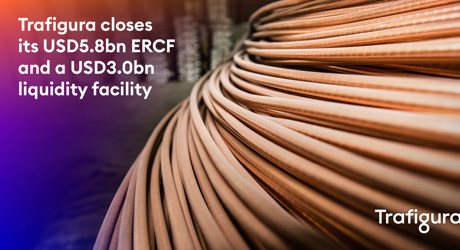 Trafigura closes USD5 8 billion revolving credit facilities and signs USD3 0 billion contingent liquidity facility